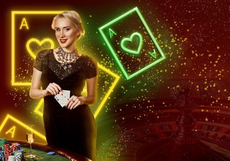 Tangkapan layar aplikasi iblslot menampilkan meja roulette dealer langsung