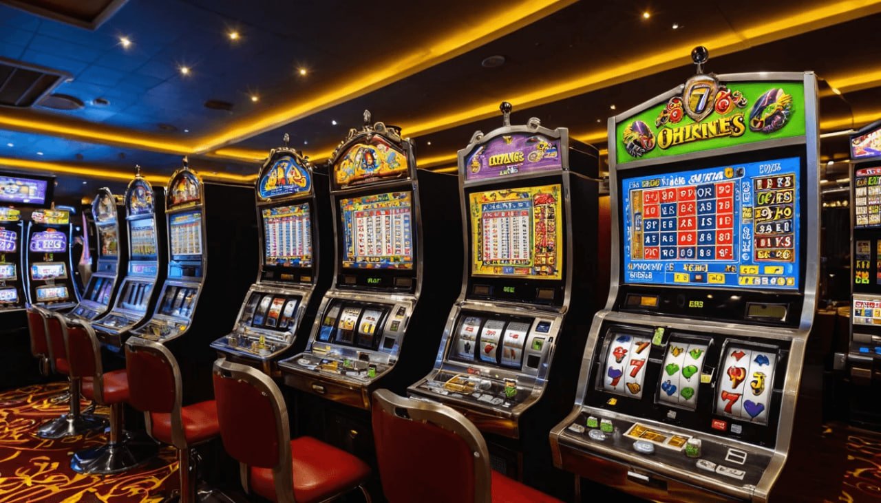 Dealer live Sakong di studio iblslot dengan kartu di atas meja